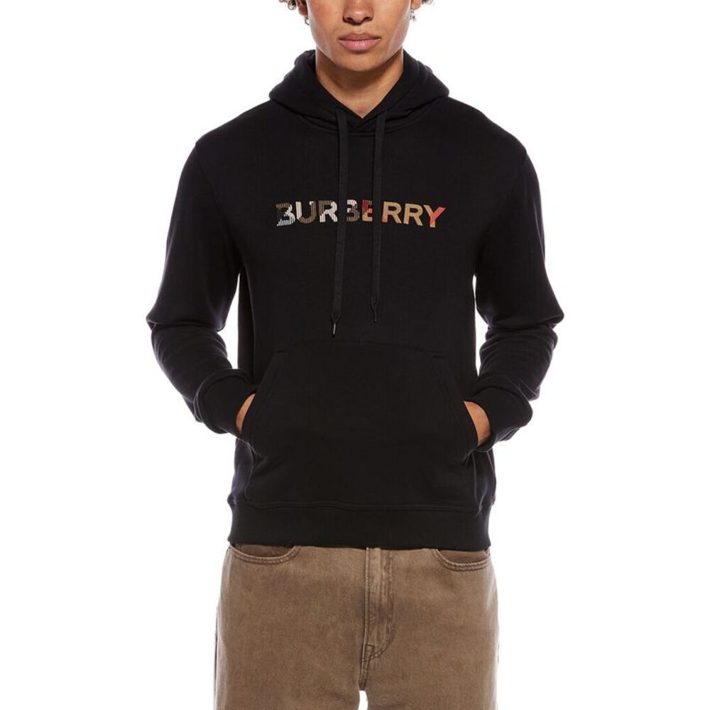 Burberry Mens Hoodie, Black